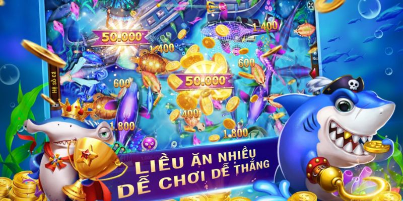 Nhiều tựa game thú vị về bắn cá đổi thưởng